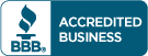 We are accredited by the Better Business Bureau